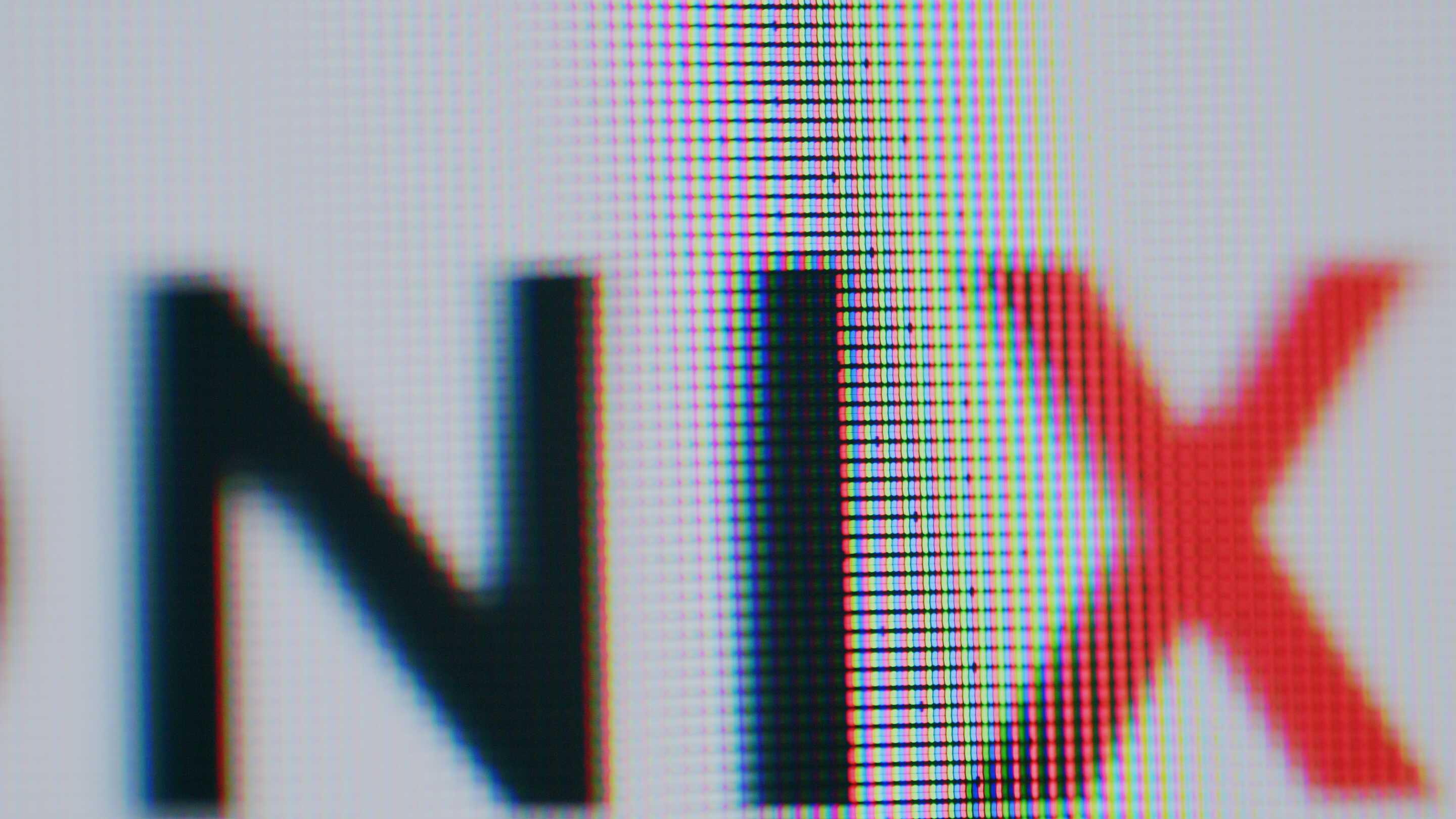 OLED a close up of a screen