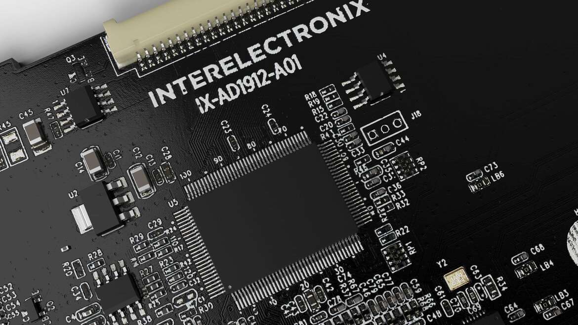 Développement - Electronique : un gros plan d’un circuit imprimé